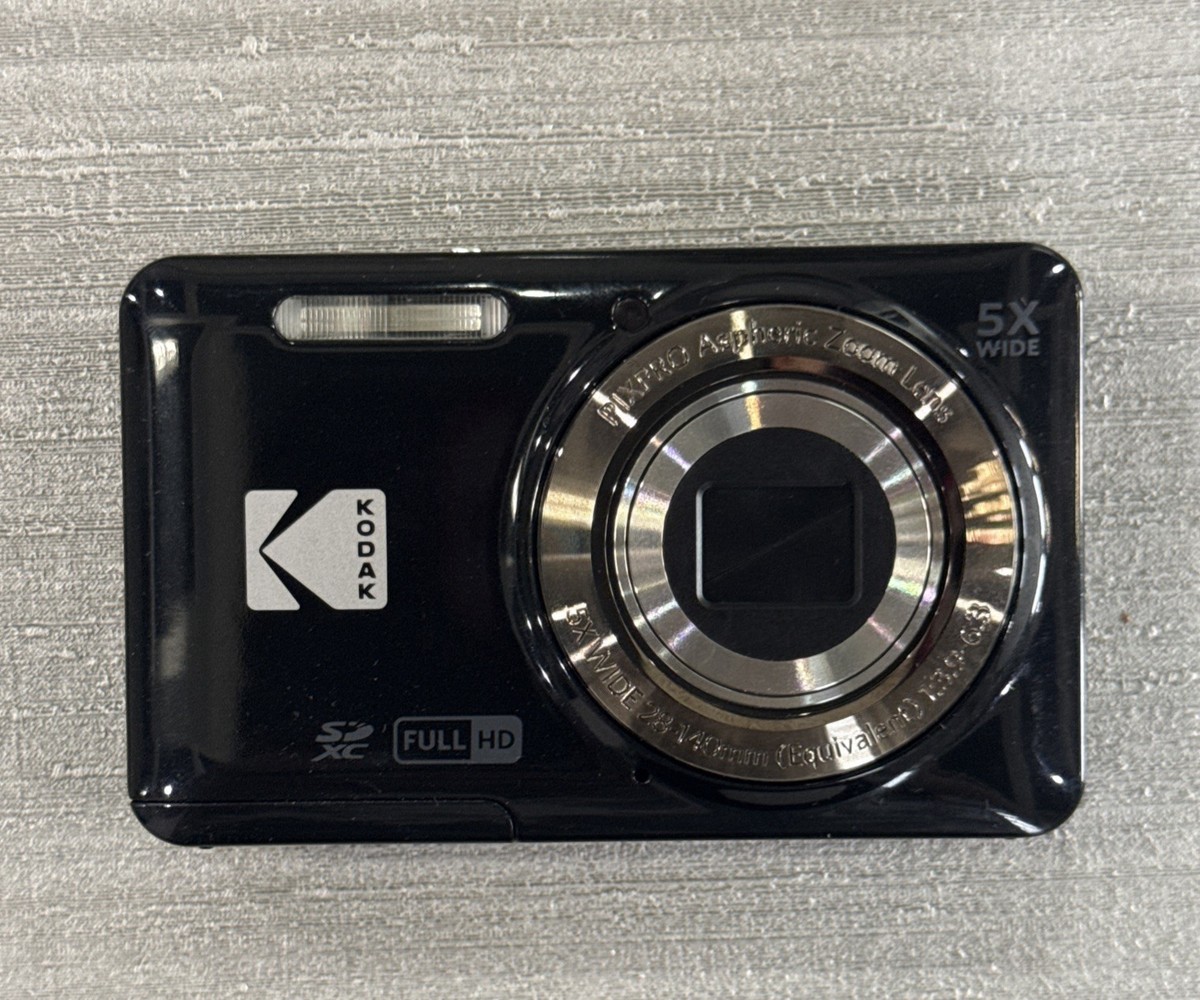【used】KODAK FZ55-BK Kodak PIXPRO FZ55 16 MP Digital Compact Camera - Black (FZ55BK