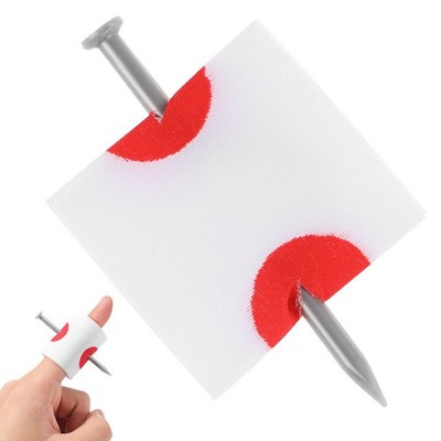 Halloween Trick Prank Tool Creative Nail Through Finger Spoof Prop for April