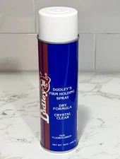 Vintage Dudley's Hair Spray Dry & Firm Hold Crystal Clear - 14 oz, 396.9g