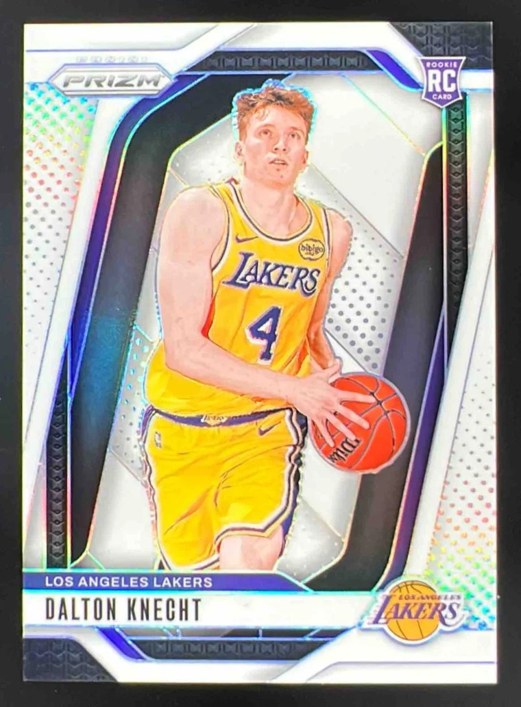 2024-25 Panini Prizm White Prizm #238 Dalton Knecht RC /175