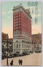 Philadelphia PA Ritz Carlton Broad and Walnut Street 1914 Antique Postcard