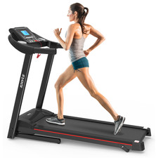 Foldable Treadmill w/Incline for Home Electric Running Treadmill Machine 250 LB