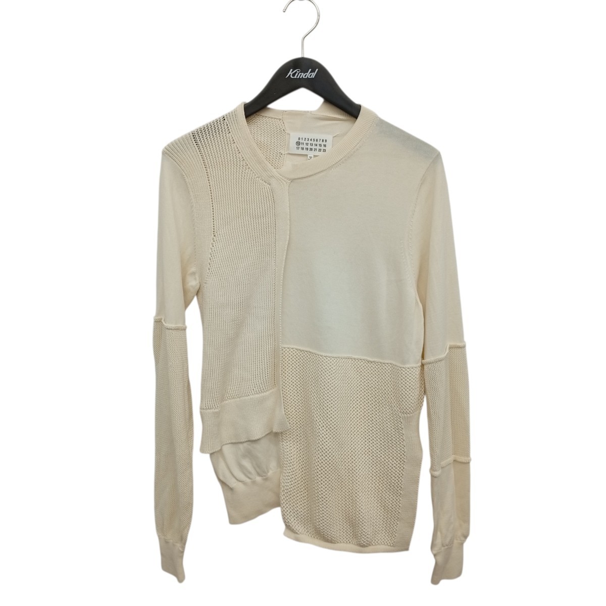 Maison Margiela S50HA0635 Long Sleeve T-Shirt Ivory S 