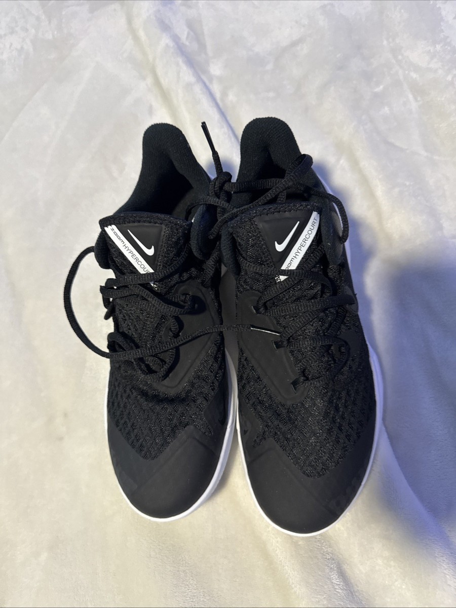 NIKE ZOOM HYPERSPEED COURT VOLLEYBALL SHOES Black/White US 