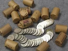 One Roll 40% Silver 1965 thru 1969D Kennedy Half Dollar #3TT