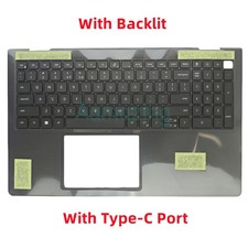New Dell Inspiron 15 3520 3525 3530 USB-C Palmrest Keyboard w/ Backlit 05MD22 US