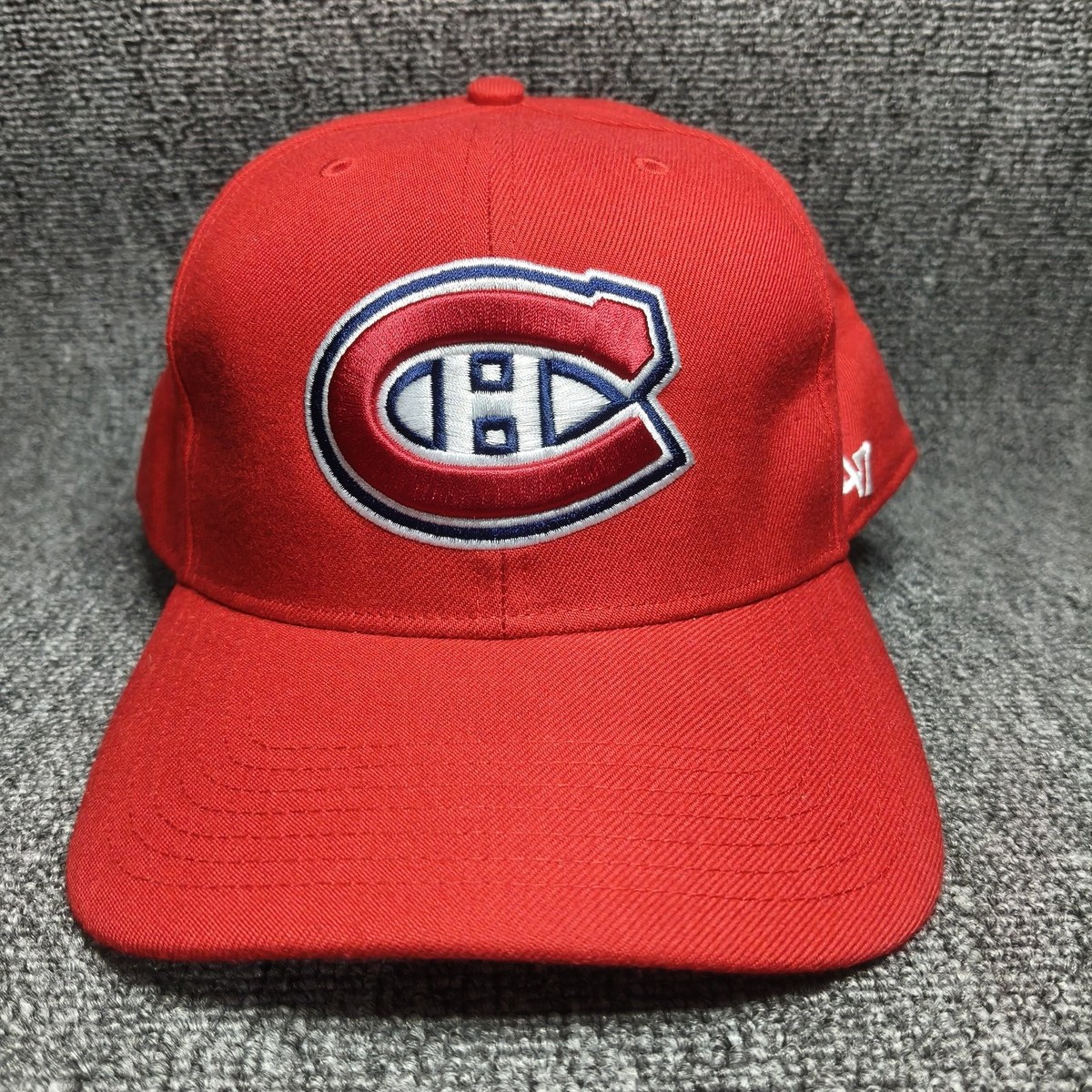 '47 Brand Montreal Canadiens NHL Red Fitted Cap Curved Brim Canadiens