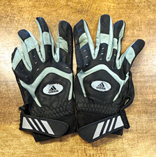 Adidas Men s L Batting Gloves Black/Gray Base...