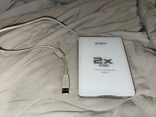 Sony USB Floppy Disk Drive FDD White Compact MPF88E
