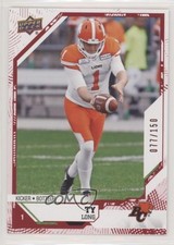 2019 Upper Deck CFL Red 77/150 Ty Long #112 0l2