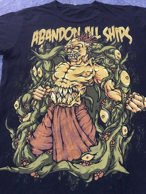 Abandon All Ships band shirt Gift Fan S to 5XL BOT_292 FREE SHIPPING