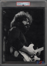 JERRY GARCIA GRATEFUL DEAD Rock Legend 1972 PSA Type 1 Original Photo 8 x 10