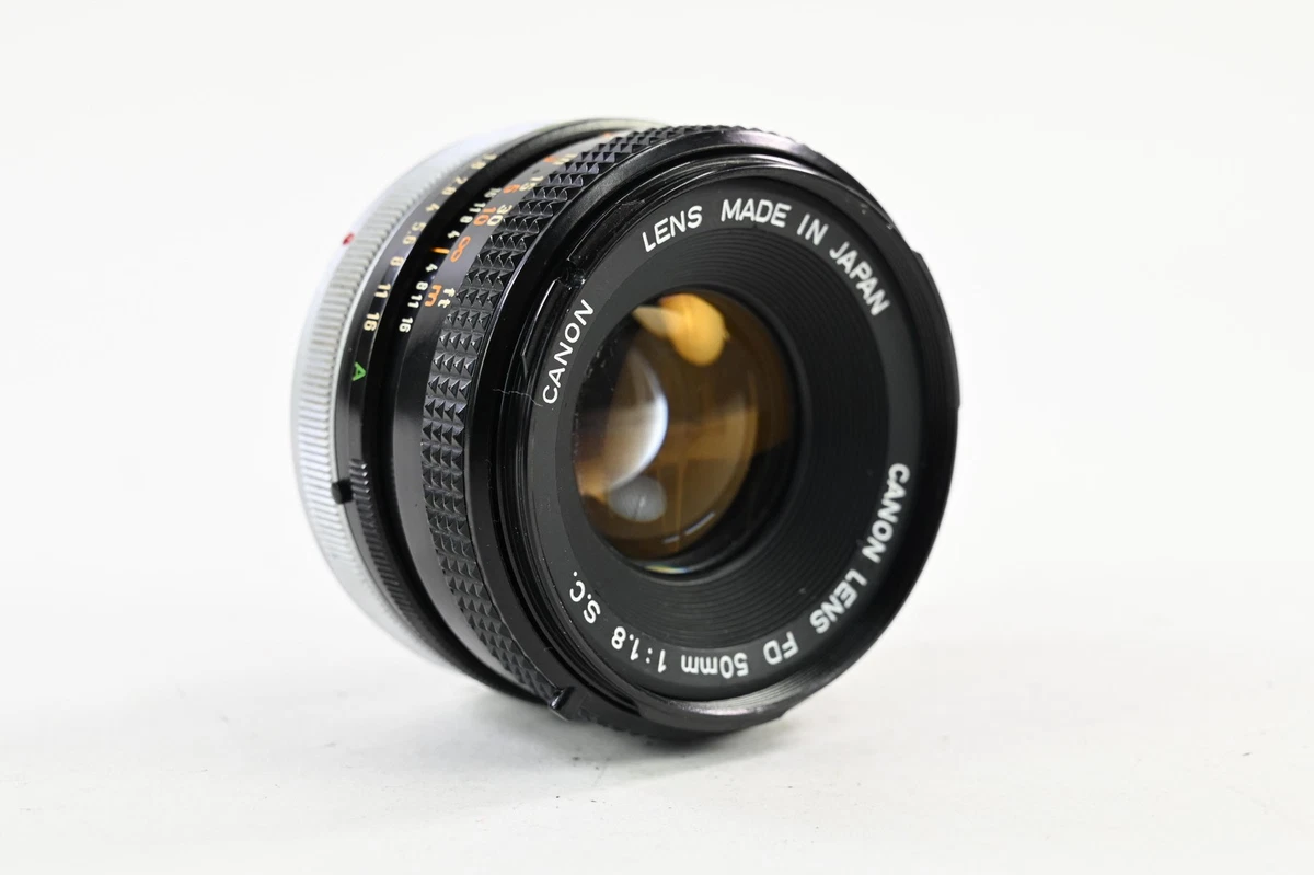 Canon 50mm f/1.8 Camera Lenses for sale - eBay