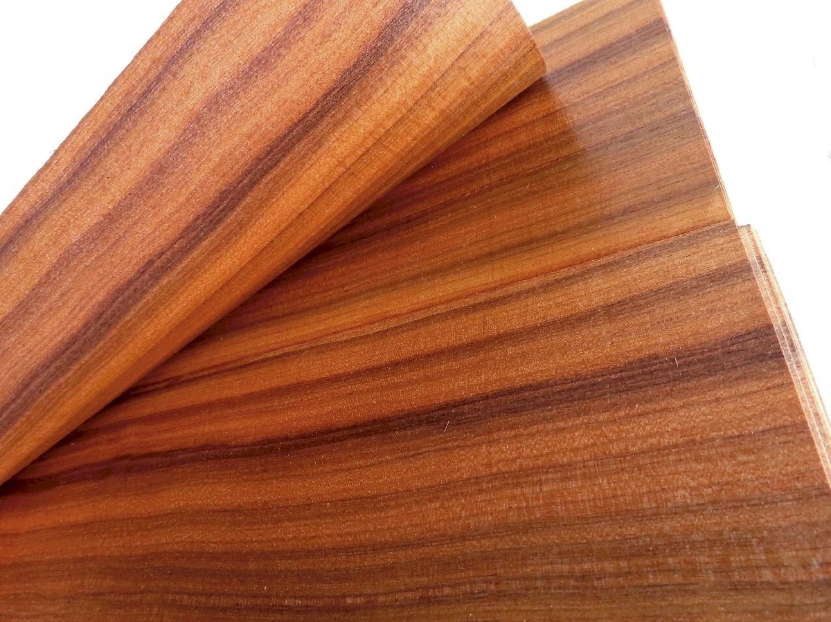 12 hojas MANSONIA BETÈ chapa chapa de madera auténtica hoja construcción de muebles estante diapasón