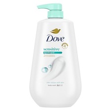 Dove Sensitive Skin Body Wash with Pump 30.6 Oz