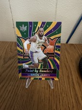 2024-25 Panini Court Kings #9 LeBron James Paint by Number Los Angeles Lakers