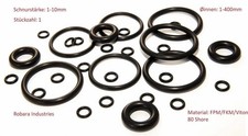 O-ring  inside 8X1.5 cord thickness FPM-Viton  high temperature/DIN 3771/1...