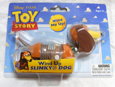 Vintage NOS 2009 Disney Pixar Toy Story Wind Up Slinkey Dog Toy N-4