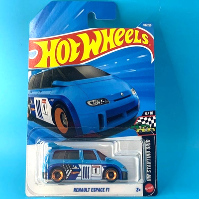 HOT WHEELS 2026 RENAULT ESPACE F1 BLUE 99/250 JJJ60 HW STARTING