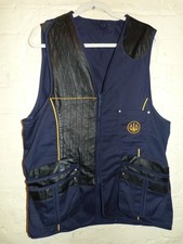 BERETTA GOLD CLAY PIGEON SHOOTING VEST SHOTGUN SKEET VINTAGE VEST