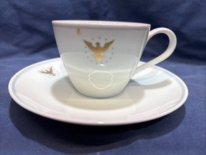 Vintage Pan Am Airlines Presidential Noritake Demitasse Cup And Saucer Set