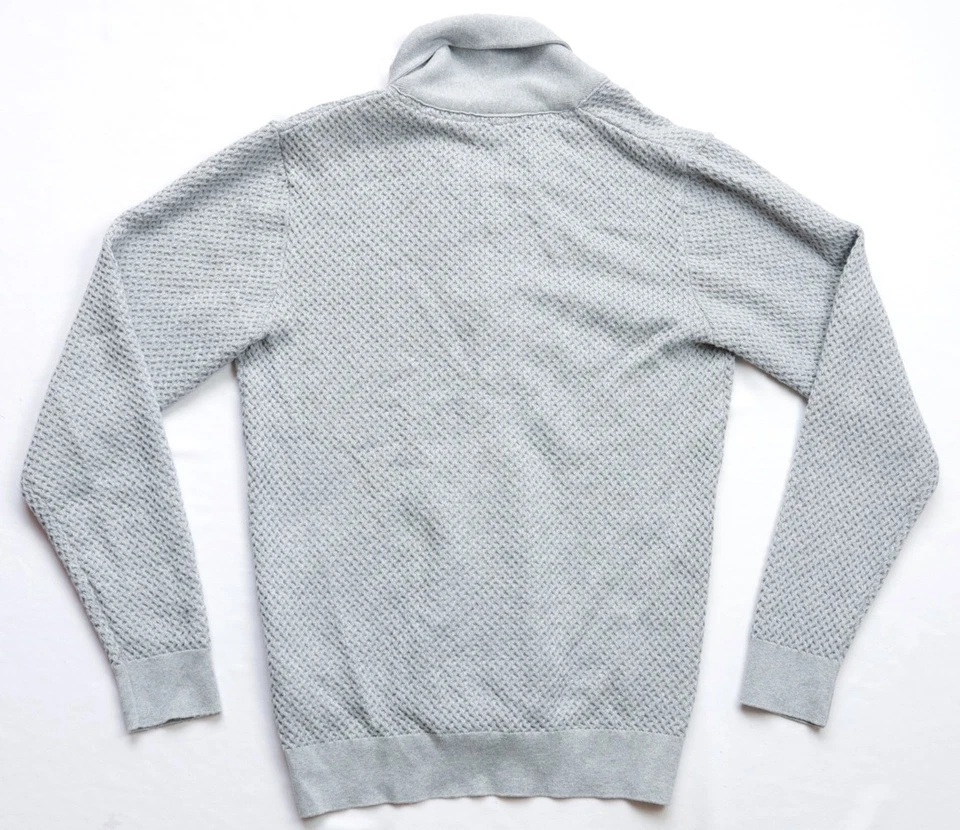 Cárdigan chal de panal GANT para hombre suéter tejido con botones talla S peq... - Imagen 3 de 4