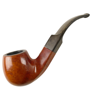 Billiard Estate Tabakpfeife Bent Apple beraucht Z-4823