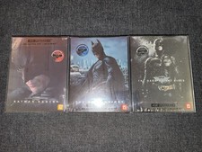 THE DARK KNIGHT TRILOGY 4K UHD + Blu-ray STEELBOOK [WeET] FULLSLIPS | Lot Of 3