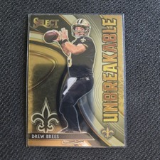 2020 Panini Select - Unbreakable Drew Brees #U17