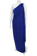 Lauren Ralph Lauren Women Maxi Dress Sleeveless Blue Size 16