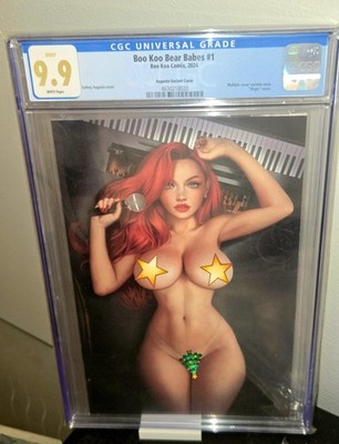 '24 Sidney Augusto Jessica Rabbit Cosplay VIRGIN Full Chase Cvr /100 CGC 9.9