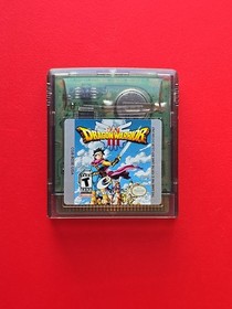 Dragon Warrior III 3 Nintendo Game Boy Color Authentic Saves RPG NES Classic!