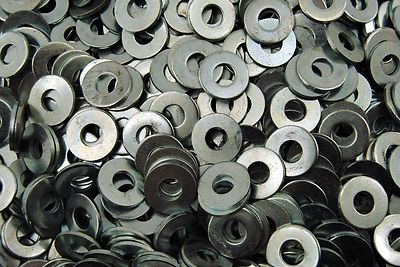 #ad 50 Lb Box 5 16 USS Flat Washer Zinc Plated Approx. 4500 pcs BULK $169.99
