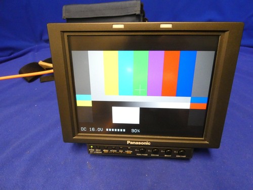 Panasonic BT-LH900AP 9" HD-SDI LCD Monitor w/ 329 Hours, Porta Brace Case - Picture 8 of 21