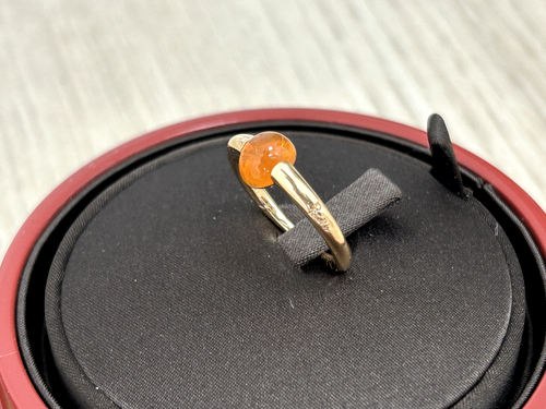 Anillo Oro Rosa Ring POMELLATO M'Ama Non M'Ama Opalo - Talla 12 - Size 52 - Imagen 5 de 10