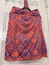 American Eagle Outfitters Women’s Pink Geometric Floral Style Sundress  Size M