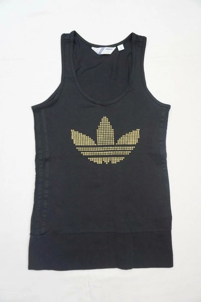 Adidas trefoil shop halter tank top