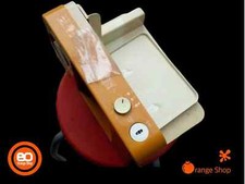 1970er Brotschneidemaschine Wurstschneider orange  Germany