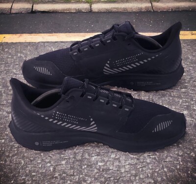 Size 13 - Nike Air Zoom Pegasus 36 Shield Black for sale online | eBay