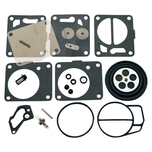 Polaris 650 750 780 785 Triple Mikuni Carb Carburetor Rebuild Kit SL SLT SLH - Picture 2 of 7