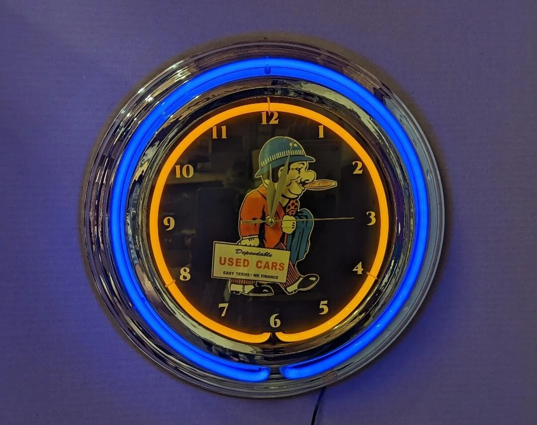 Neon Clocks Ebay