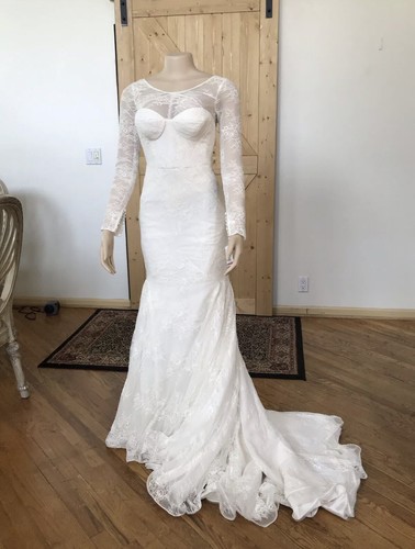 David's Bridal Truly Zac Posen Lace 