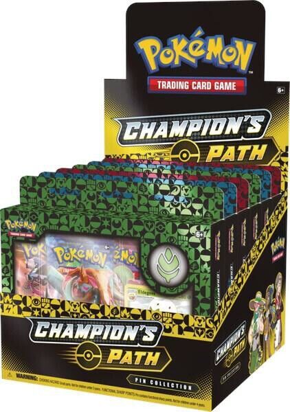 Pokemon Champions Path Pin Collection Series 1 Box Pokemon Champions Path Pin Collection Series 1 Box