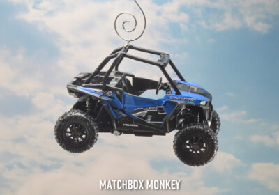Polaris RZR XP Turbo 1000 ATV Side x Side Christmas Ornament 1/32