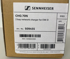 Sennheiser CHG-70N Two Bay Network Charger for EW-D P/N: 509455