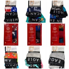 NWT AMERICAN EAGLE 3 Pack Flex 6" Boxer Brief Underwear Sz S-M-L-XL 48