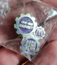 Vintage 90's NOS Collectible McDonald's Inspector Gadget Go Go Gadget Lapel Pin