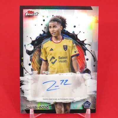 Zavier Gozo RC AUTO 2024 Topps Finest MLS | eBay