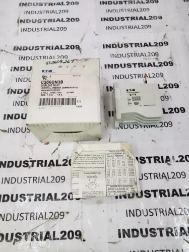 EATON C306DN3B OVERLOAD RELAY