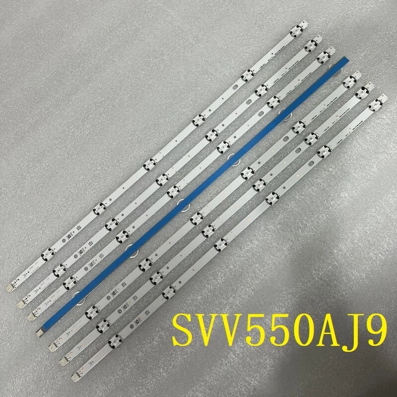 LED strip(7)for SVV550AJ9 55L3763DG Hitachi 55HB16T72UA 55HB6T62U 55HB6T72U — 第 2/4 张图片